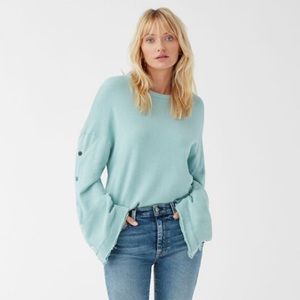 Splendid Flare Sleeve Sweatshirt